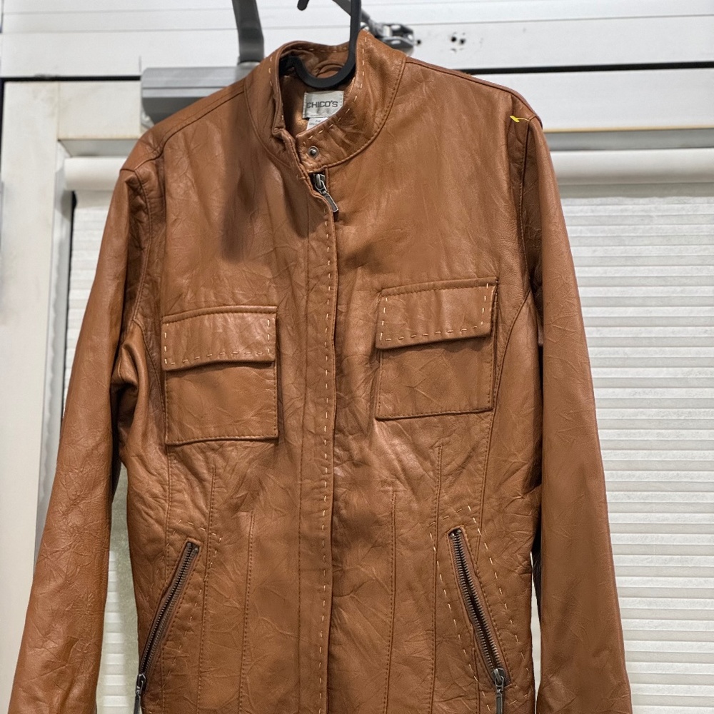 Brown Leather Jacket
